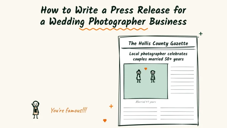 How to Get Your Wedding Photography Business in the News