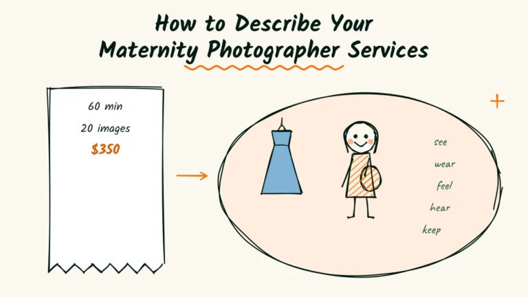 How to Describe Maternity Sessions So Clients Can Picture the Day