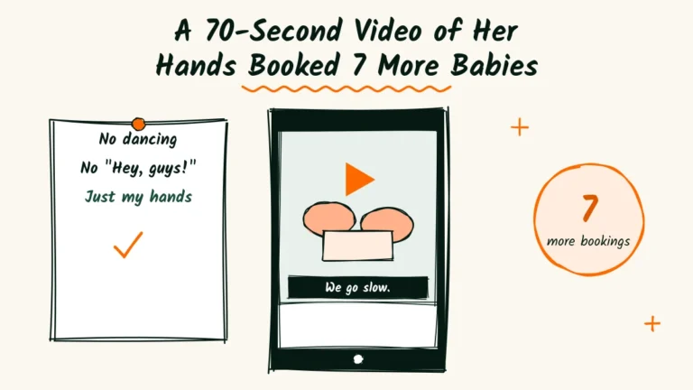 A 70-Second Video of Hands Books 7 More Babies for Newborn Photographer Wren
