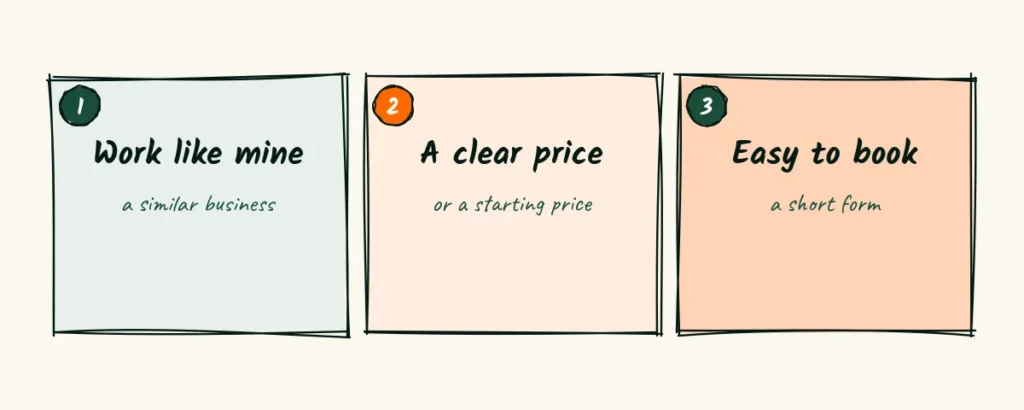 Three checks Three doodle cards for the checks owners make, work like mine, a clear price and easy to book