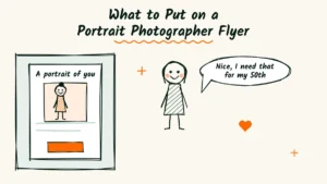 How to Make a Portrait Photography Flyer People Actually Read