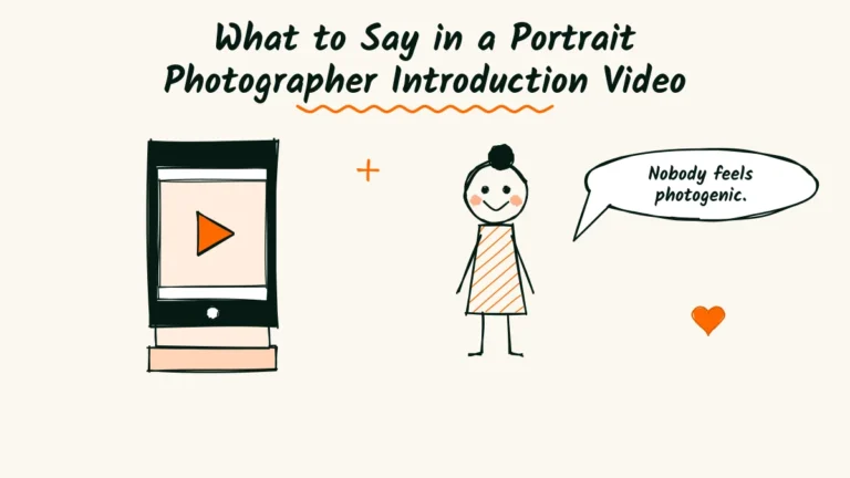 How to Film a Portrait Photographer Intro Video in 5 Steps